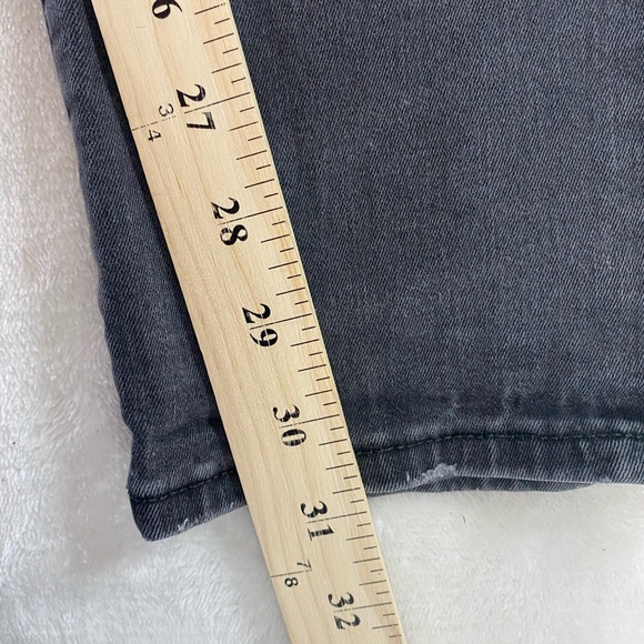 American Eagle Slim Jeans 32X31 Next Level Flex Slim Stretch Black Distressed - Picture 11 of 12